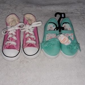 Bundle of size 8 toddler girl shoes